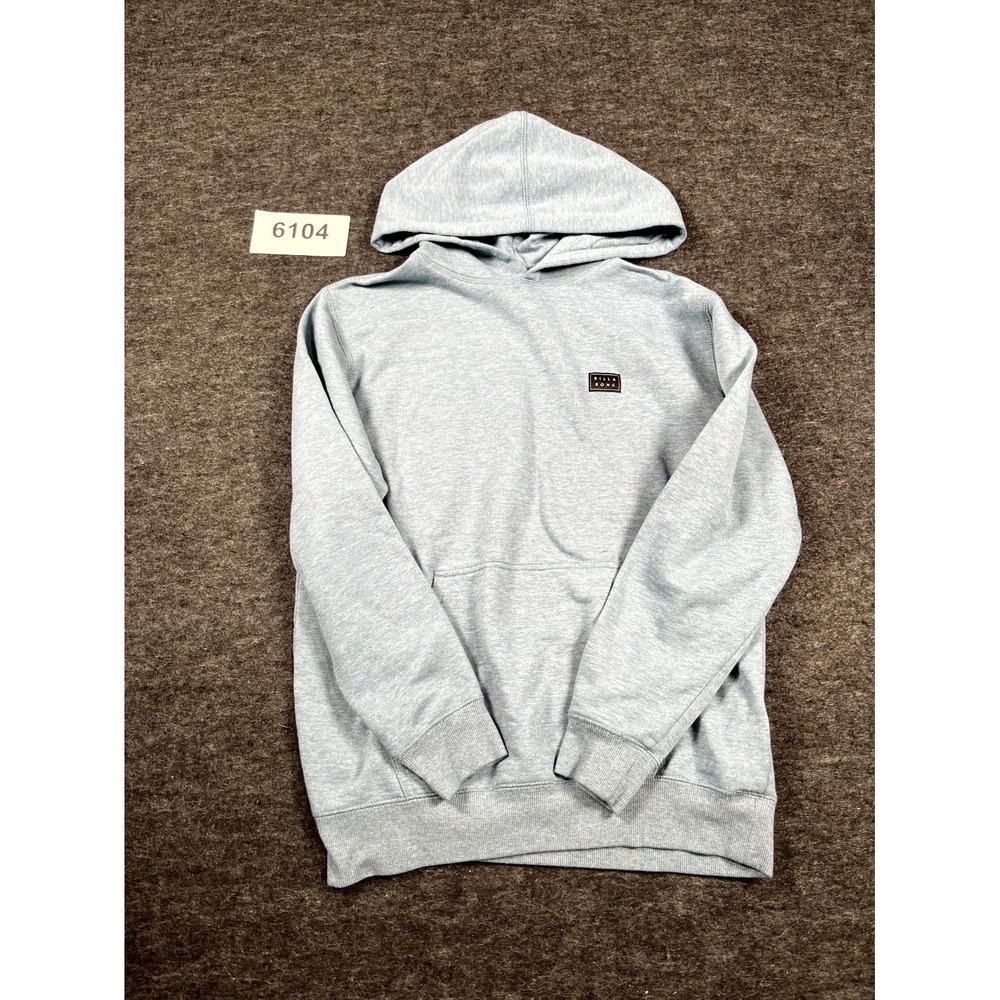 Billabong Hoodie Mens Large Gray Long Sleeve Pullover Casual Kangaroo Pocket